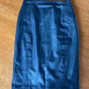 Express Leather Skirt